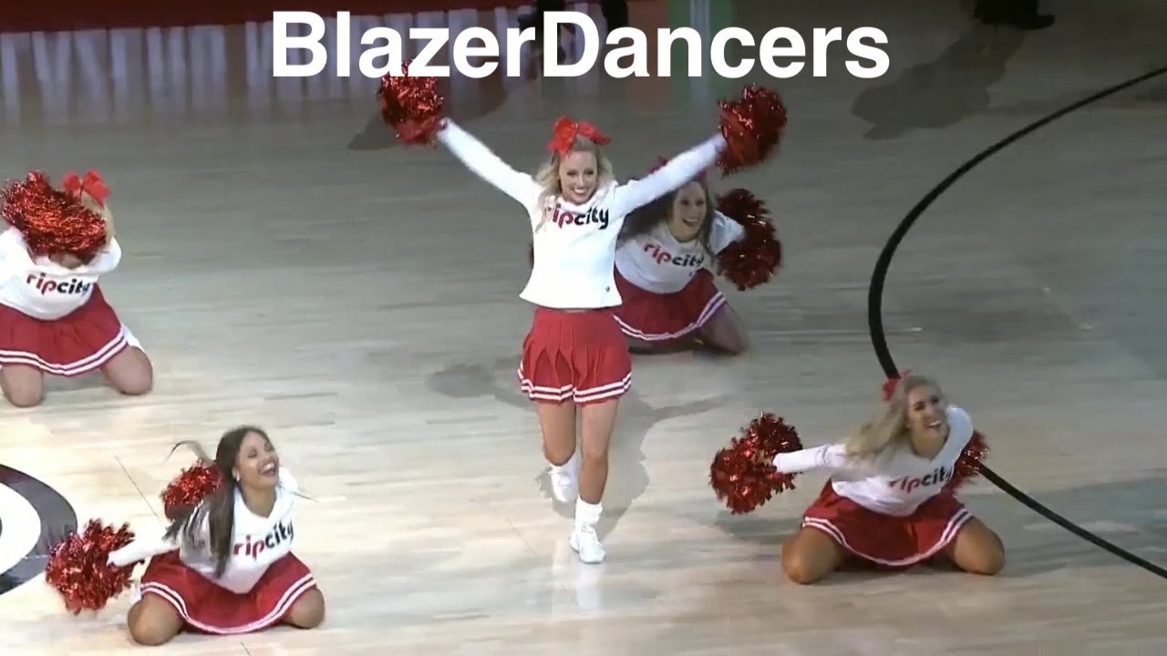BlazerDancers (Portland Trail Blazers Dancers) - NBA Dancers - 12/20/2019 dance performance