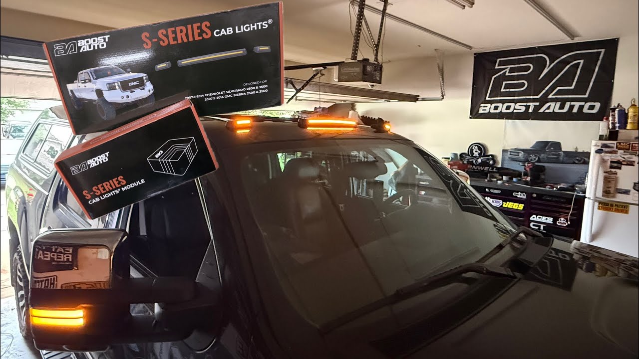 Boost Auto Cab Light Install | 2007.5-2013 GMC Sierra Chevy Silverado