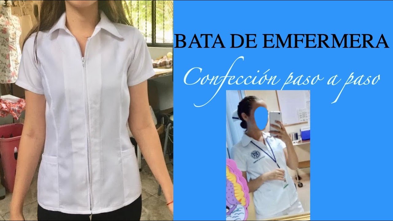 BATA DE ENFERMERA (CONFECCION)