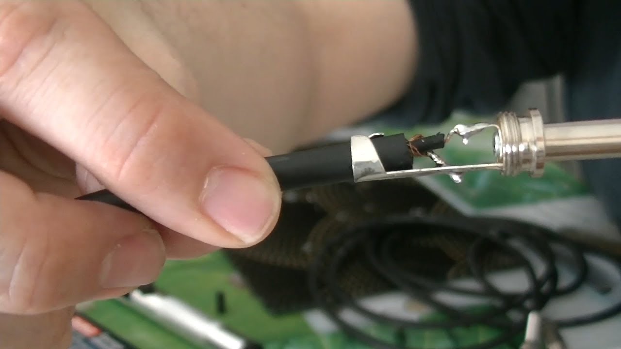 Souder ( Reparer ) Cable Jack Guitare Basse - DIY - 6