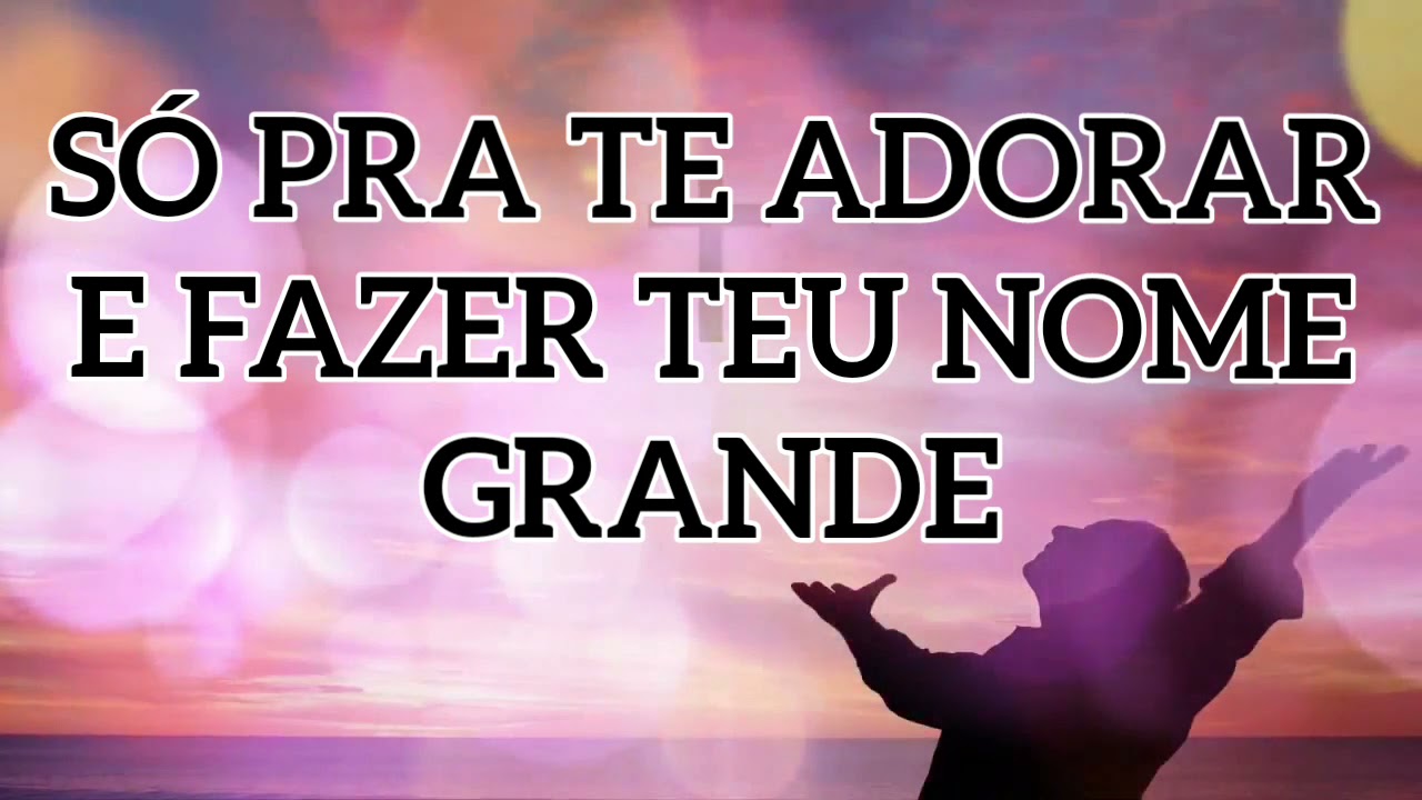 Jesus em tua presença (Só pra te adorar) - Asaph Borba (com letra)