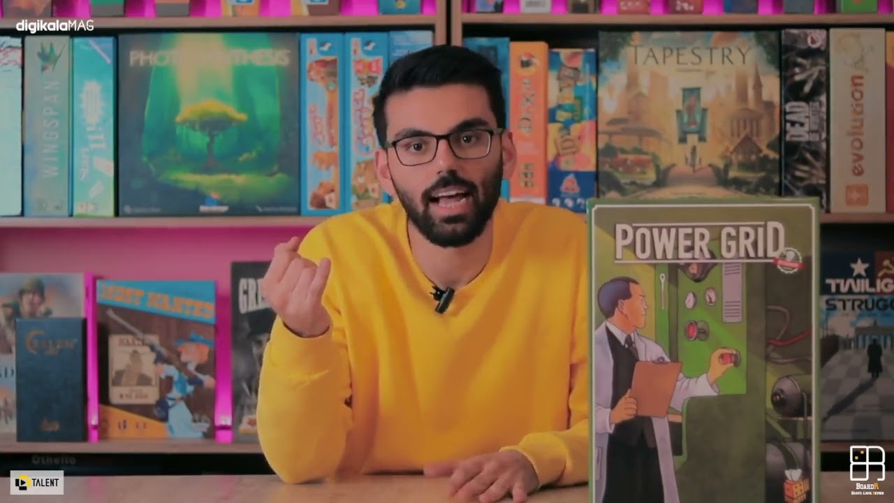 بازی فکری بازبازی مدل POWER GRID