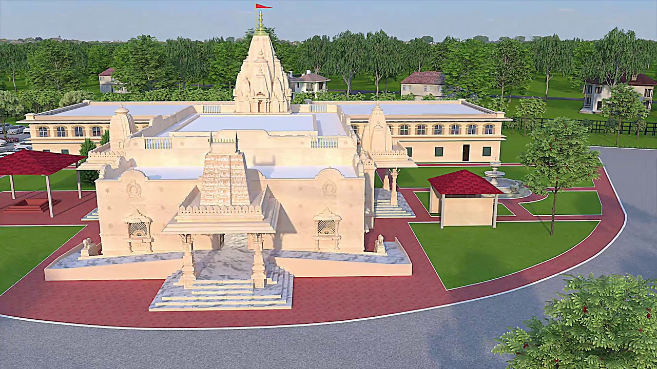 TRIAD Hindu Temple 3D Model