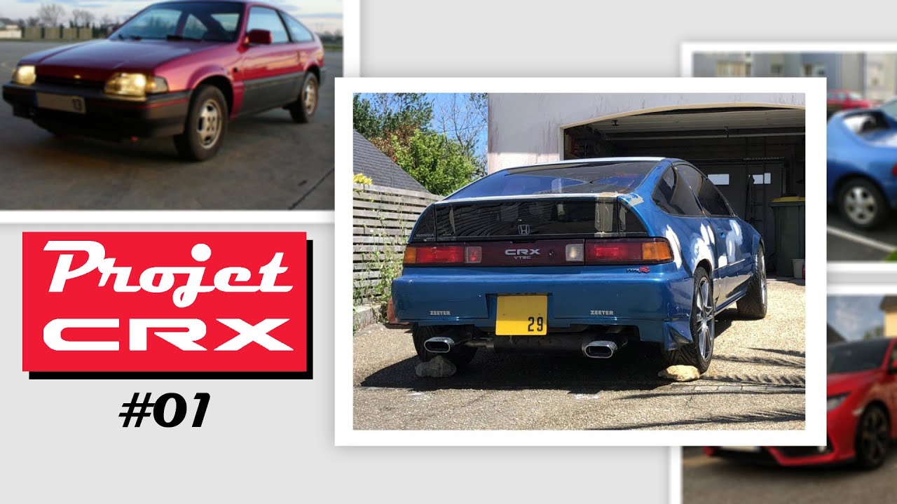 Commencer la restauration d'un véhicule ancien - Honda CRX Vtec