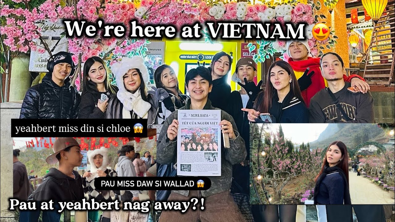 We're Here at VIETNAM 😍 NAG AWAY ANG YEAHLEEN 