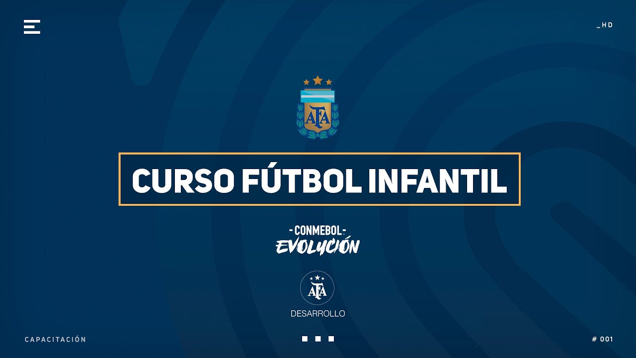 Curso Conmebol de Fútbol Infantil - Día 1