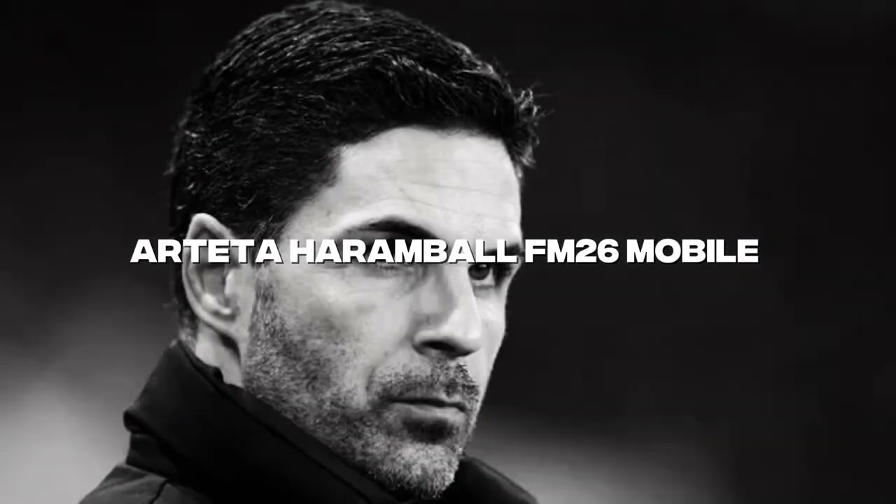 Arteta Haram Ball Tactic DESTROYS FM26 Mobile! 🤯📱