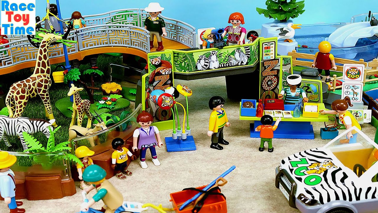 Fun Playmobil Zoo Sets - Safari Animal Figurines