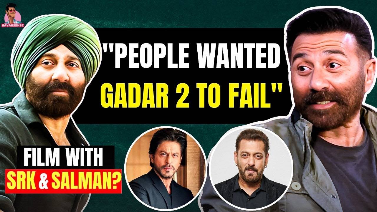 Sunny Deol, SRK & Salman Khan in a film? | Industry not supporting Gadar | Gadar 3 | Randeep, Vineet