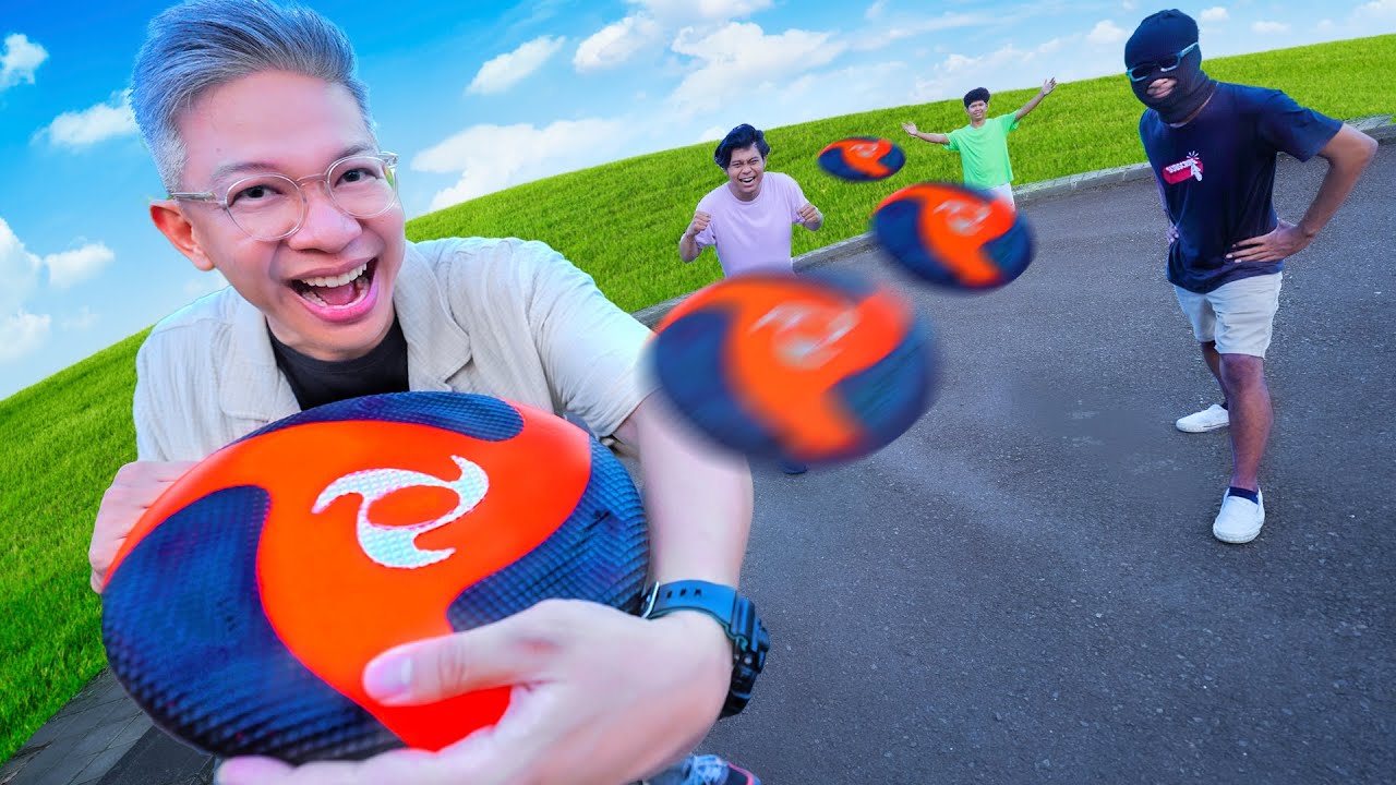 PLAY FRISBEE AGAINST WEDA LUCKY BANDIT!!