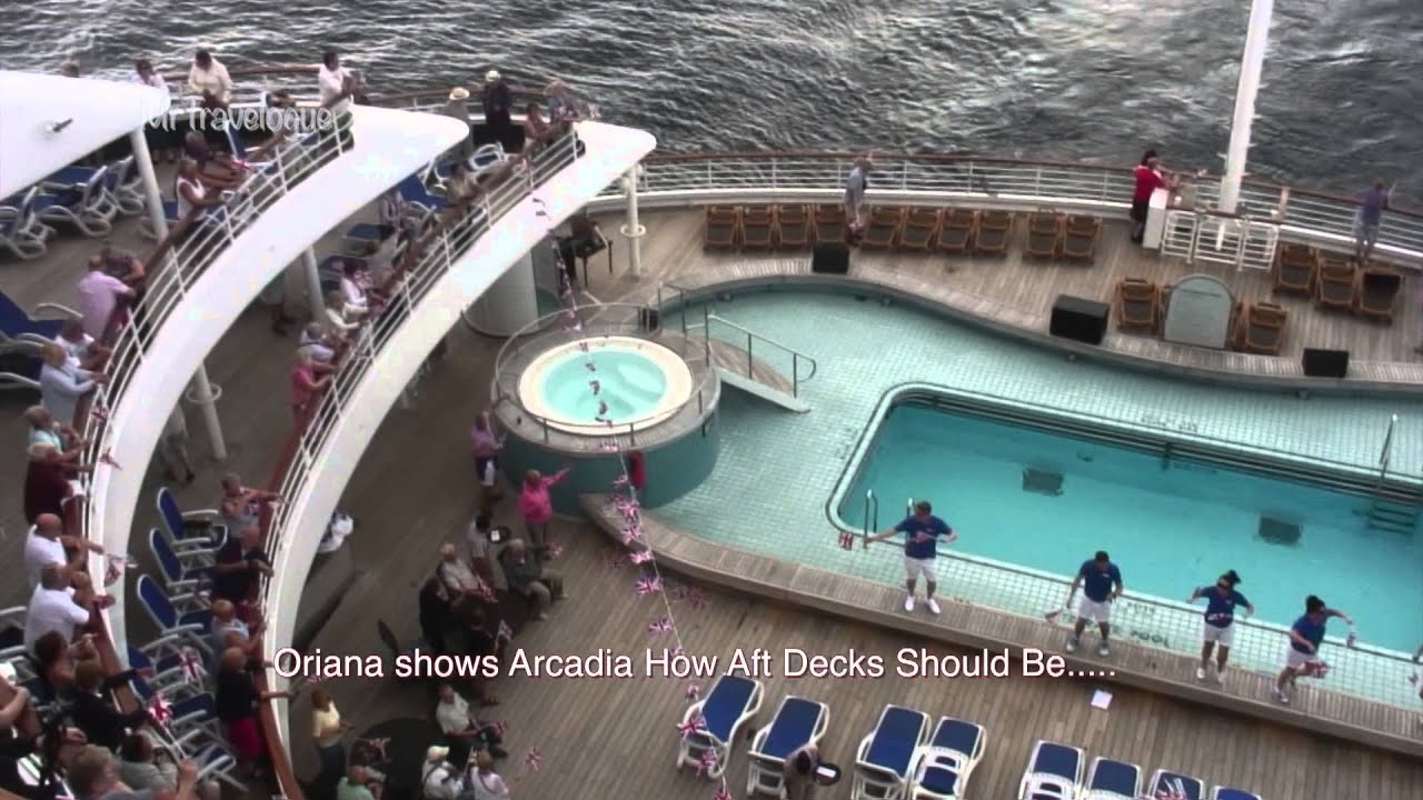 Cruising the Strait of Gibraltar to 'The Rock' - P&O's Oriana October 2014