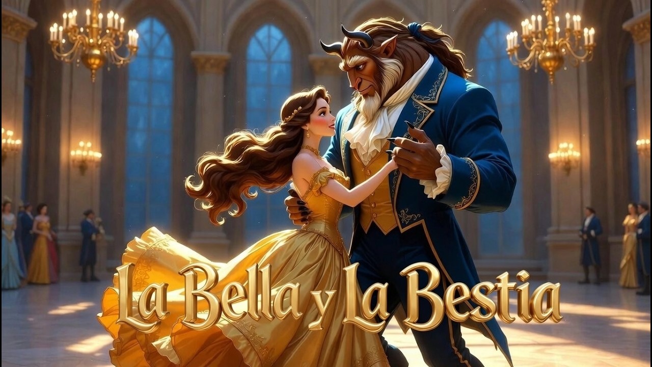 La Bella y La Bestia #cuentosinfantiles #labellaylabestia #princesa #cuentoparaniños #videoviral