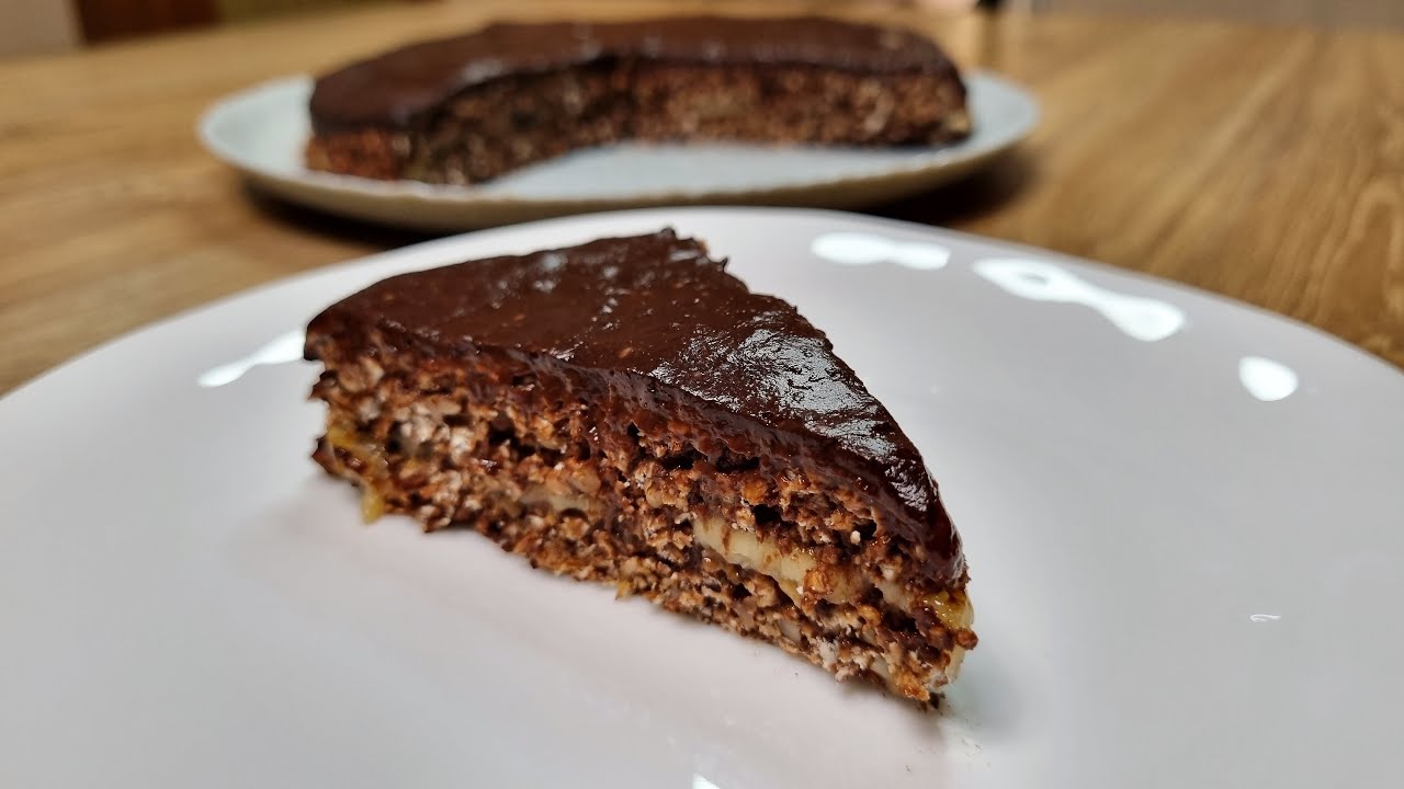 Υπέροχο vegan γλυκό με μπανάνα και μόνο 4 υλικά!!!