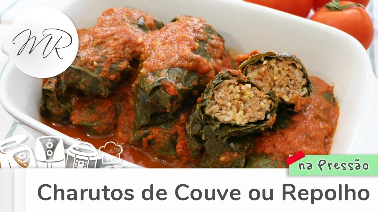Charutos de Couve ou Repolho na Panela de Pressão Elétrica - Maurício Rodrigues