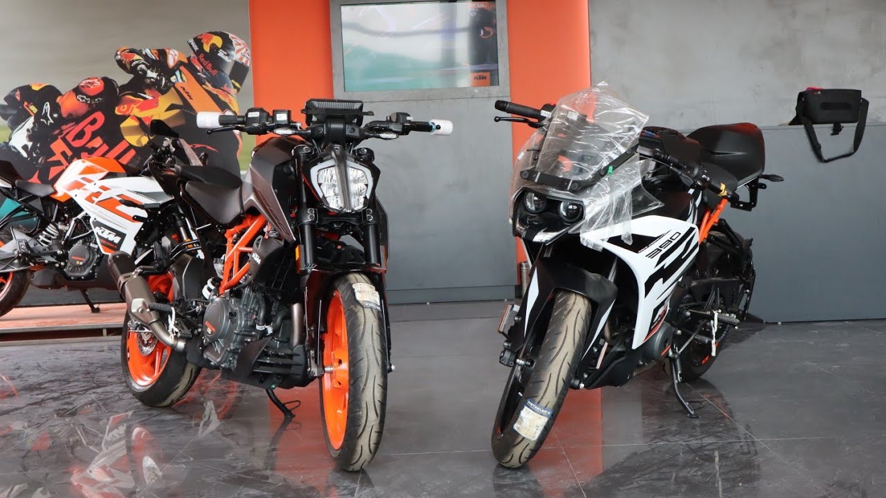 2020 Duke 390 vs RC 390