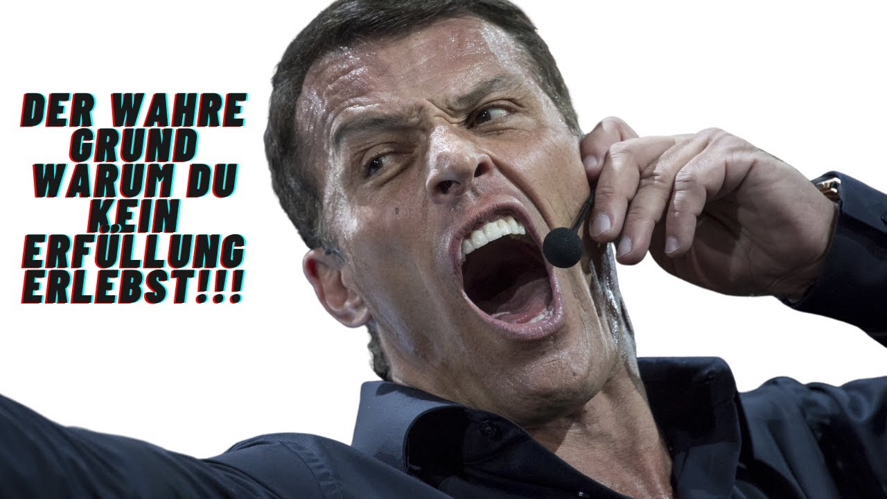 MOTIVATION AUF DEUTSCH von Tony Robbins !!!  - MOTIVIERE DICH SOFORT IN 2022 MOTIVATIONSREDE