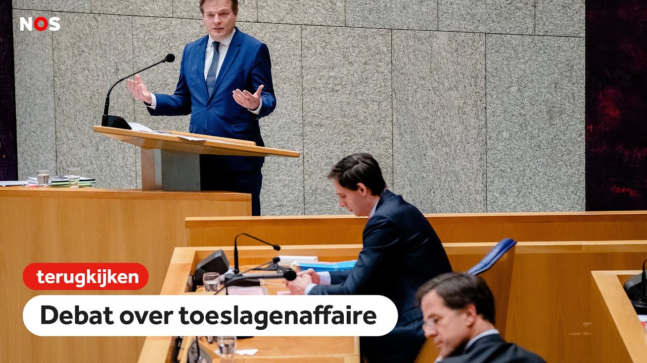 TERUGKIJKEN: Debat toeslagenaffaire in Tweede Kamer