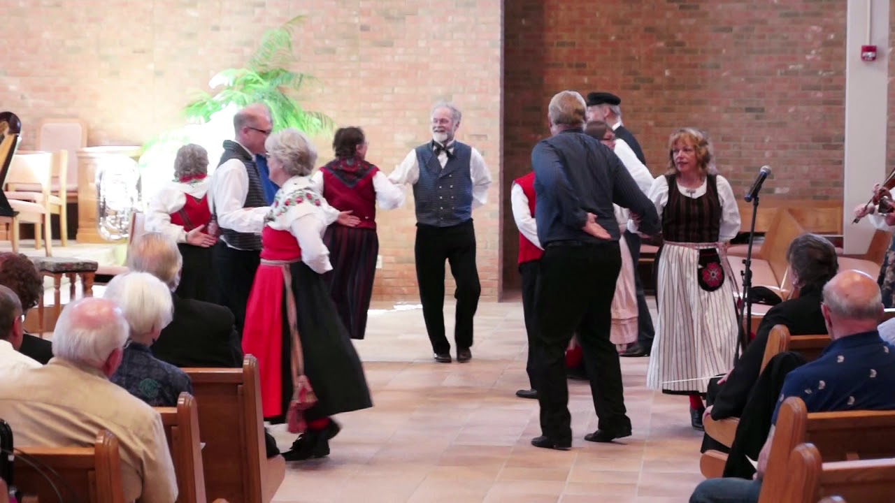 Twin Cities Swedish Folk Dancers - Väva Vadmal and Stockholm Schottis