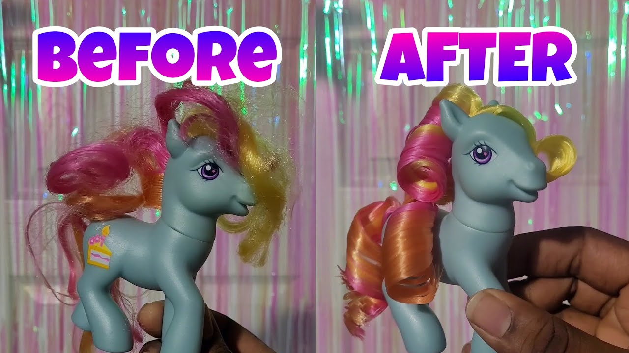 MLP G3 Doll Hair Transformation 🍰 Party Cake