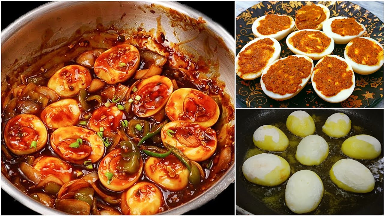 Chilli Pepper Garlic Eggs Recipe | Chilli Egg Recipe | How to make Egg Butter Garlic Masala