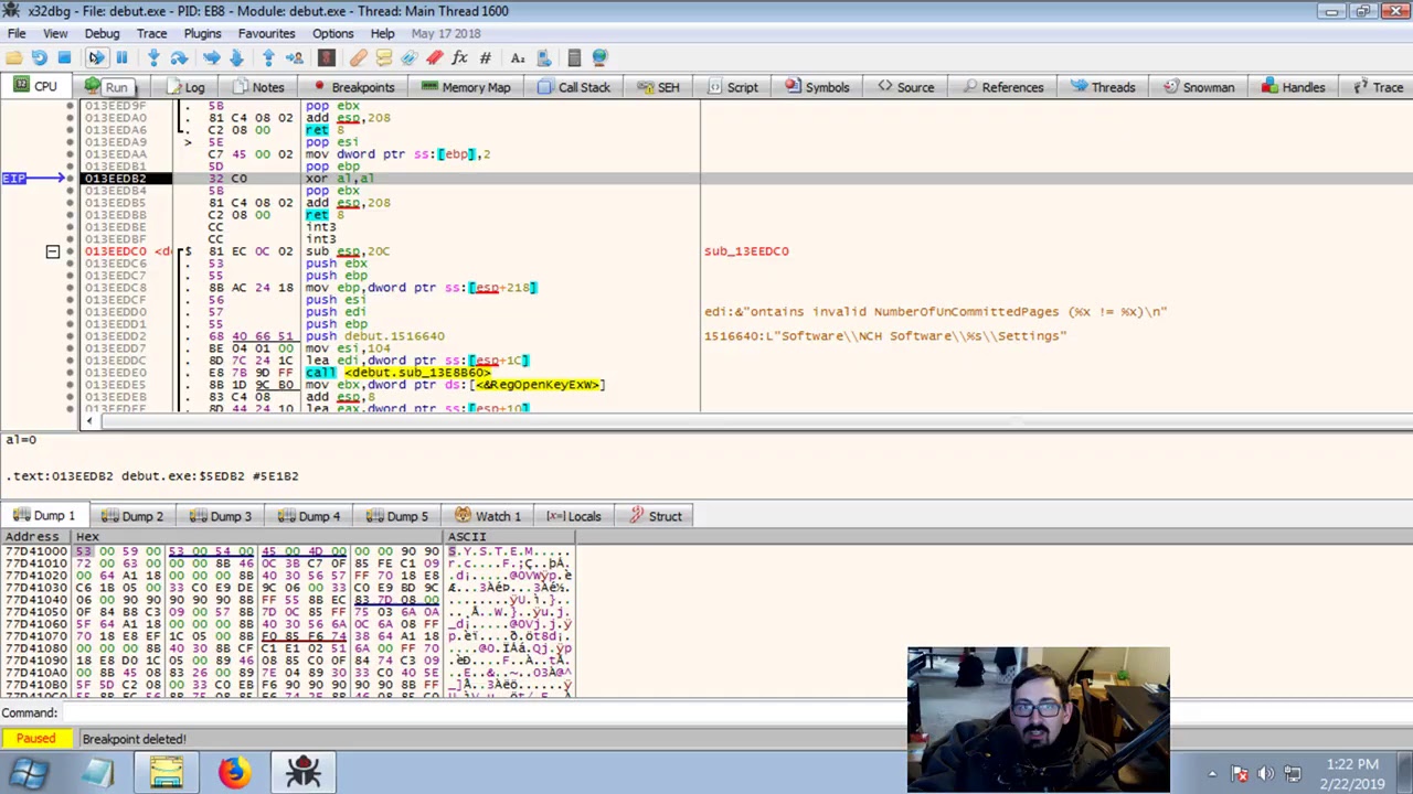 Lets reverse engineer some basic software