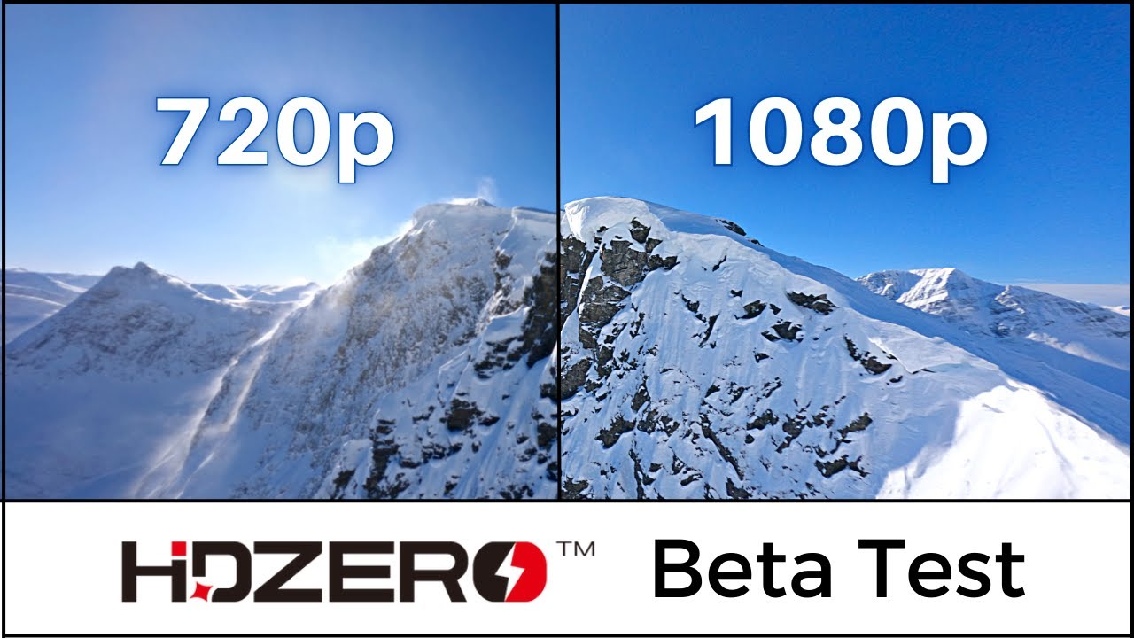 New HDZero 1080p30 Mode FPV Beta Testing | 720p Image Comparison, Issues, Requirements,  Highlights
