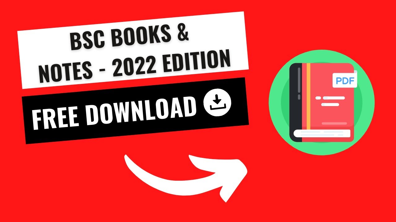 BSc Books & Notes Free Download PDF: 1st, 2nd & 3rd Year [PDF] #BScBooks #BSc1stYearBooks #BScNotes