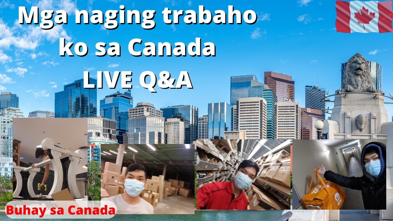 Mga trabaho ko sa Canada bilang international student