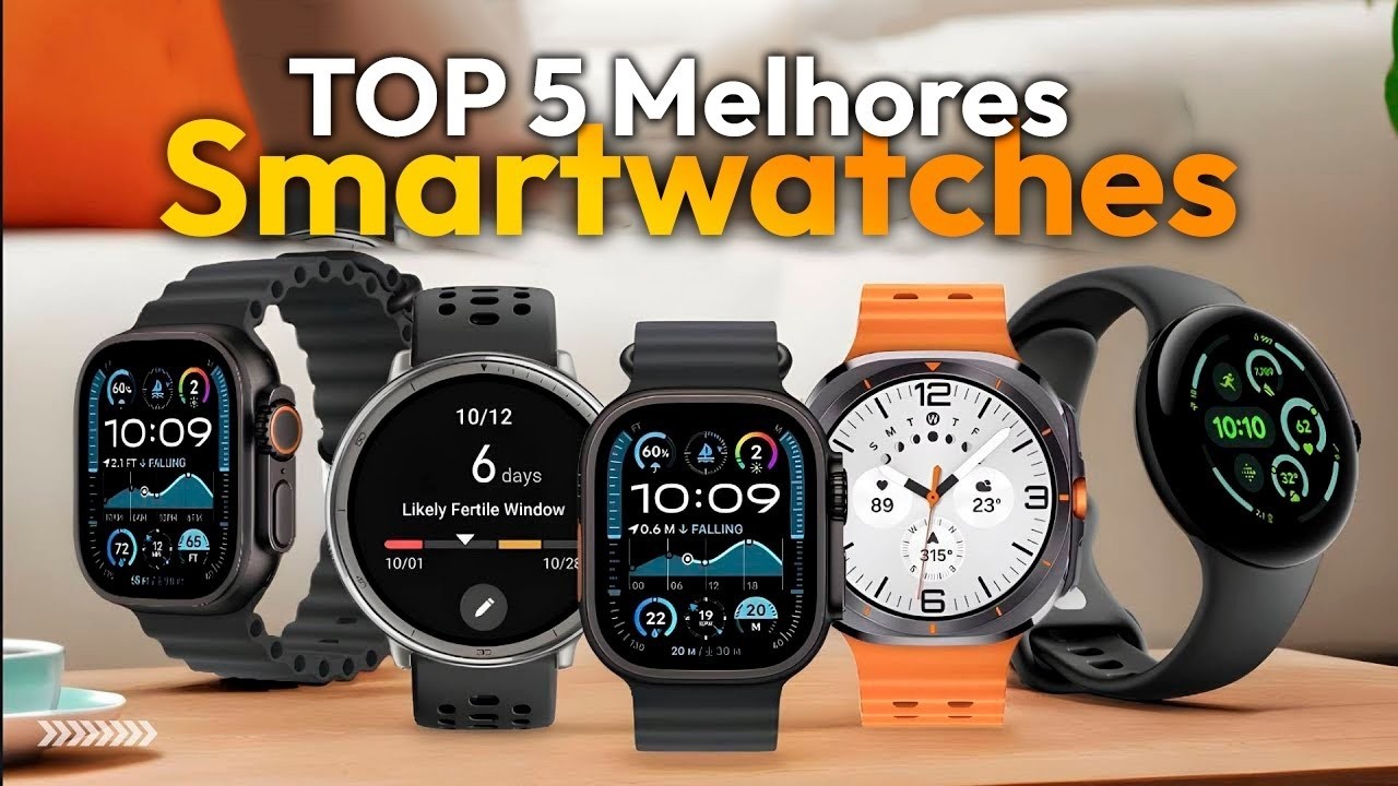 Os 5 Melhores Smartwatch de 2026
