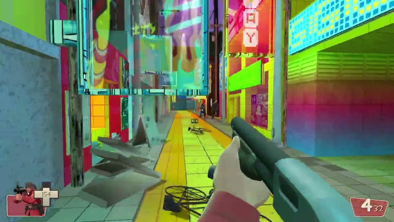 TF2GR Cyberpunk Gameplay
