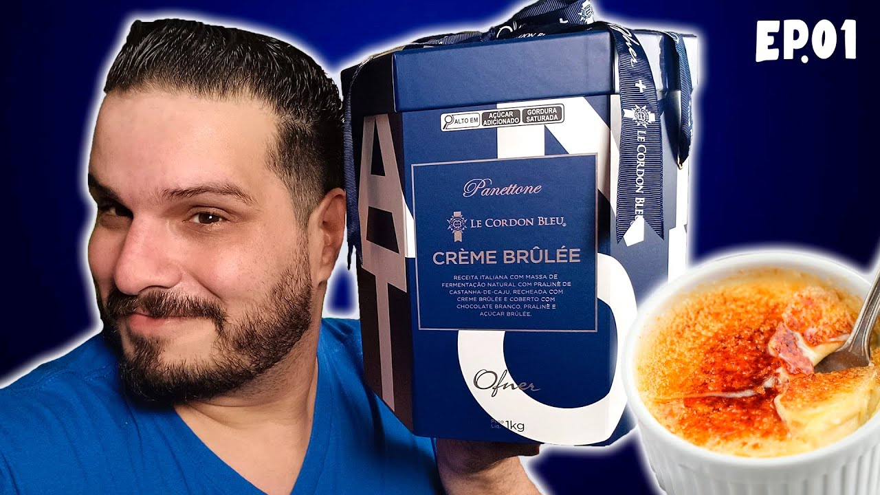 PROVANDO O PANETTONE de CREME BRÛLÉE da OFNER - NATAL 2023