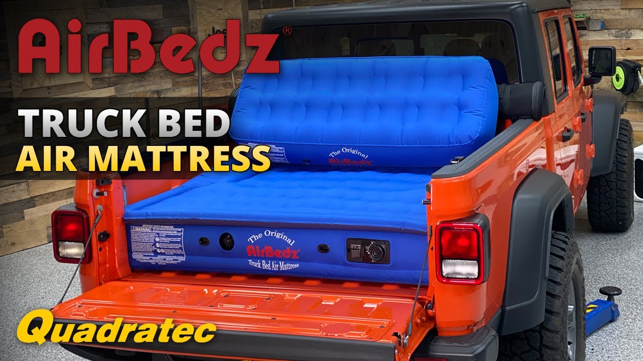 AirBedz Truck Bed Air Mattress Review and Demo for Jeep Gladiator