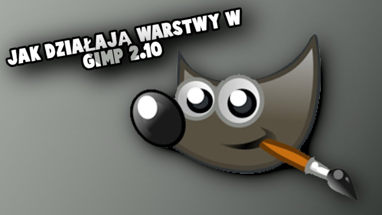 Jak działają warstwy w GIMP 2.10.8? /poradnik GIMP #1