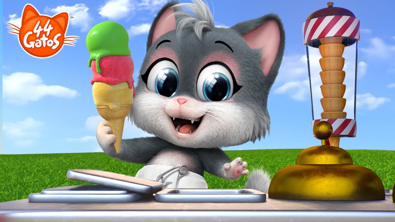 44 Gatos | Roubo de sorvete! 🍧🍦 Baby Pie, o gatinho mais guloso do mundo.