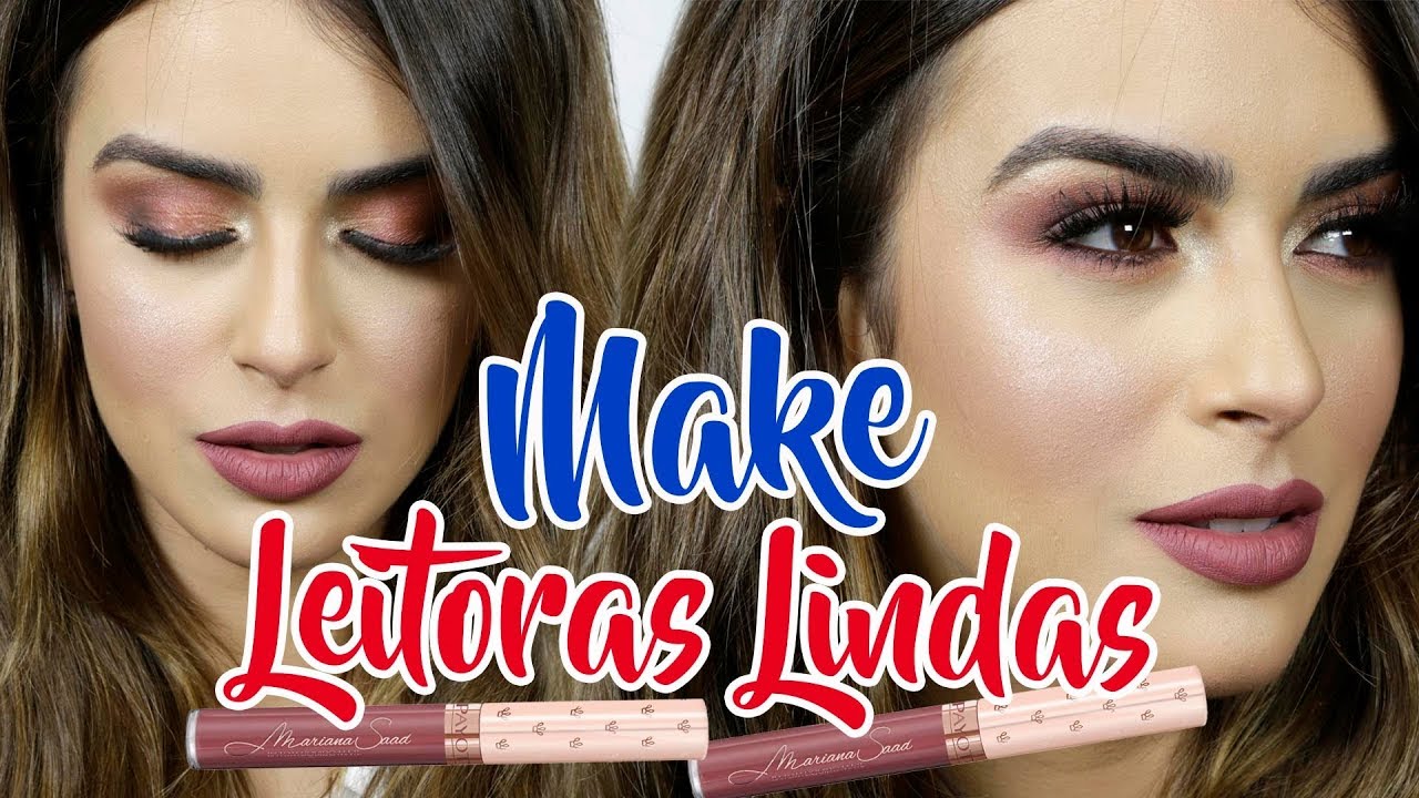 Make com o meu batom leitoras lindas