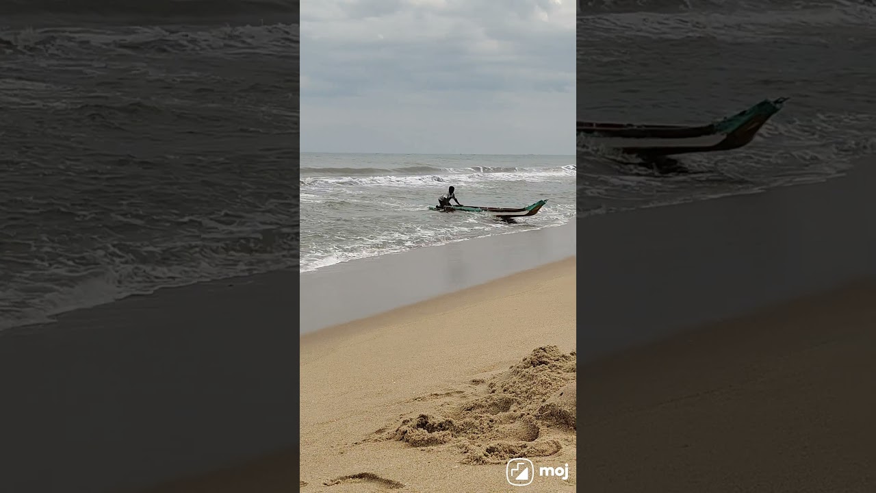 Slow life, soft waves, and French charm 💙Pondicherry = peace ✨