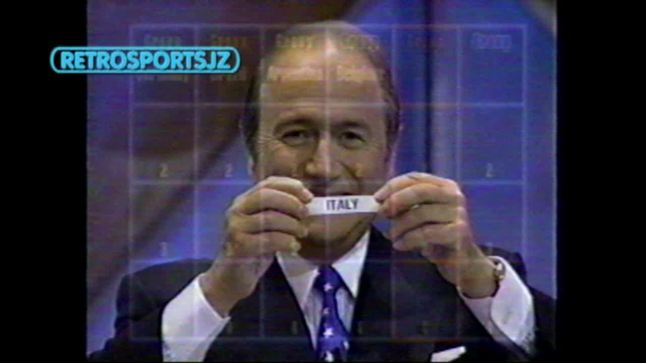 Sorteo Copa Mundial de Fútbol Estados Unidos 1994 - Las Vegas 19 de diciembre 1993