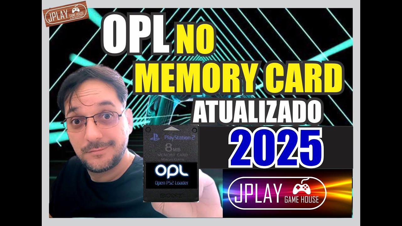 COMO COLOCAR OPL NO MEMORY CARD? COMO INSTALAR OPL 2025, UNLAUCHELF, JPLAY GAMEHOUSE