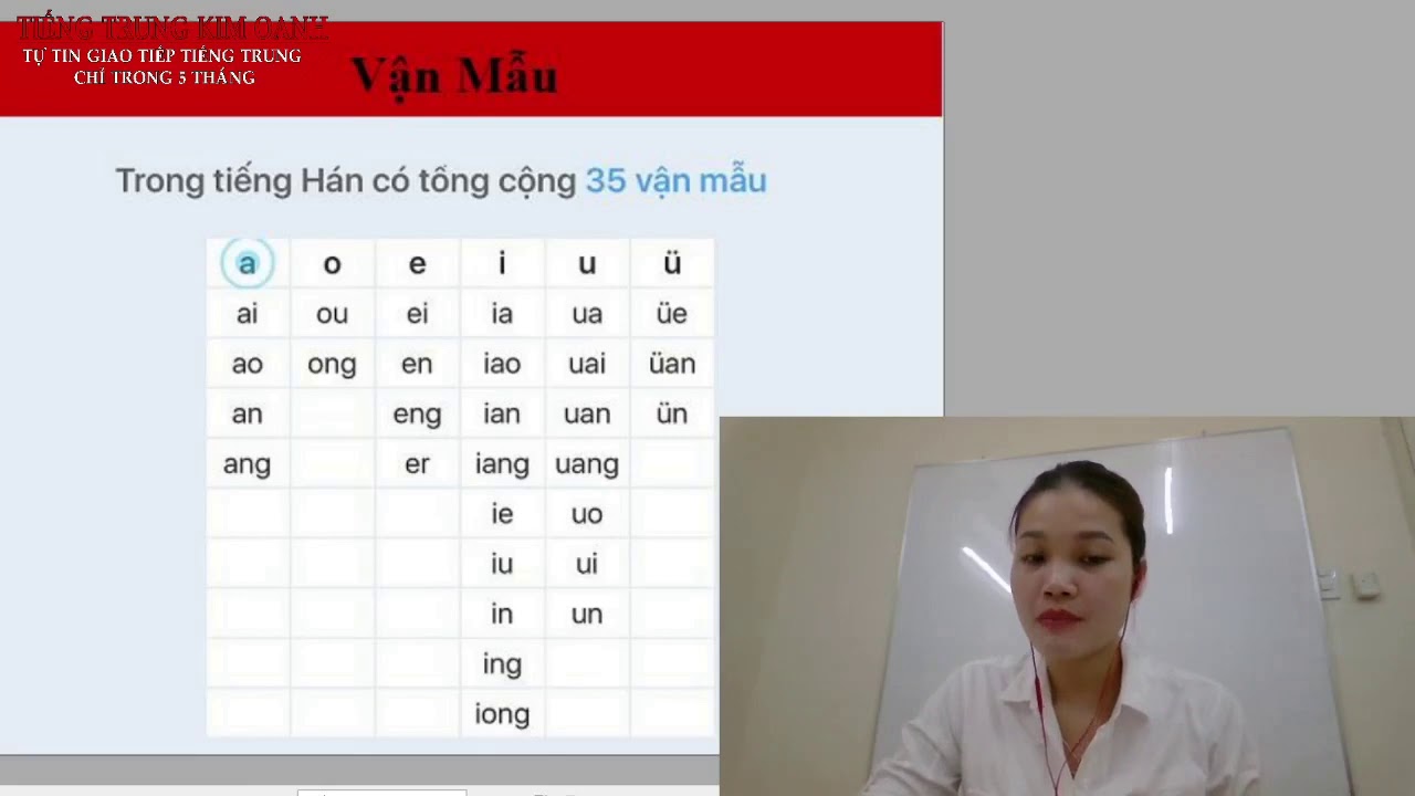 #02:Vận mẫu trong tiếng Trung