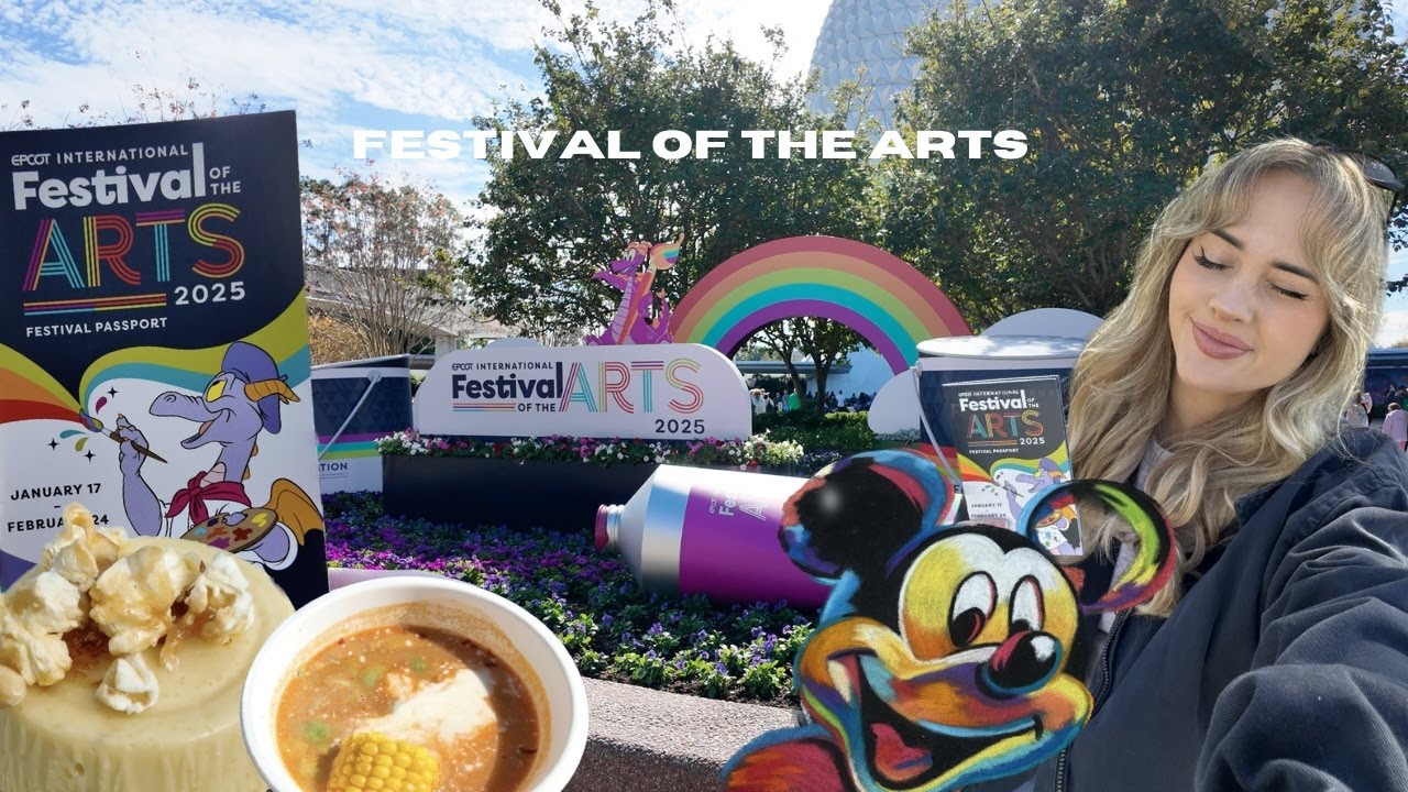 Opening Day of Festival of the Arts | New Food | Paint by Numbers | Disney Broadway | Cosmic Rewind