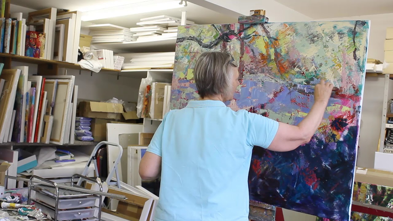 Real Time Painting Demonstration Part Five