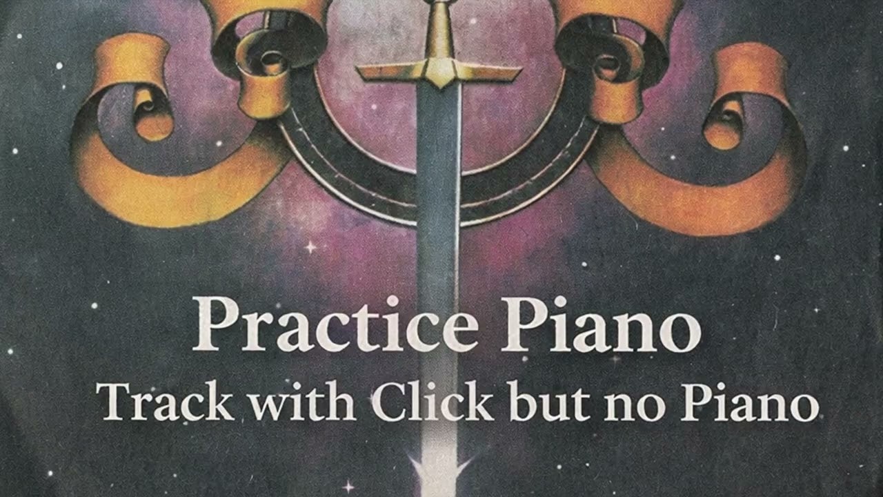 Toto   Hold the Line Practice Piano w click and track no piano