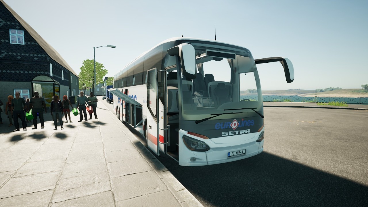 Usedom - Ahlbeck -Koerow | Comfort Class HD (Setra S516) | Fernbus Coach Sim