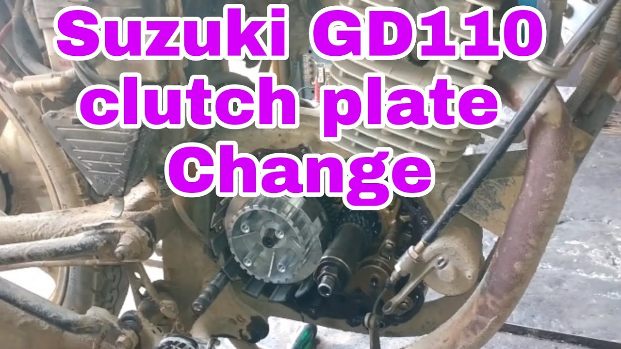 Suzuki GD 110 Clutch Plate Change Very Easy @ Kashif Suzuki Centre