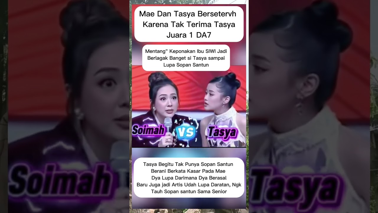 Tasya Berani Ulti Mae Soimah 