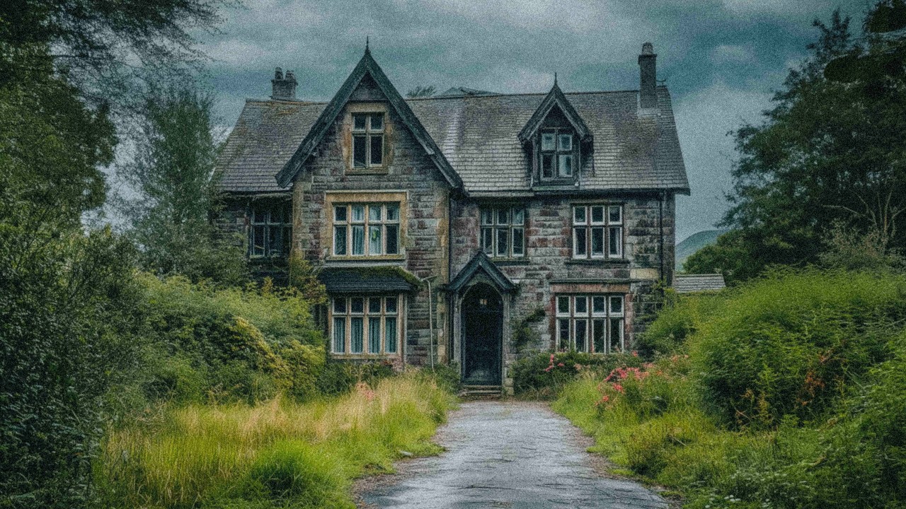 THE HAUNTED DOCTORS HOUSE LEFT ABANDONED IN THE WOODS