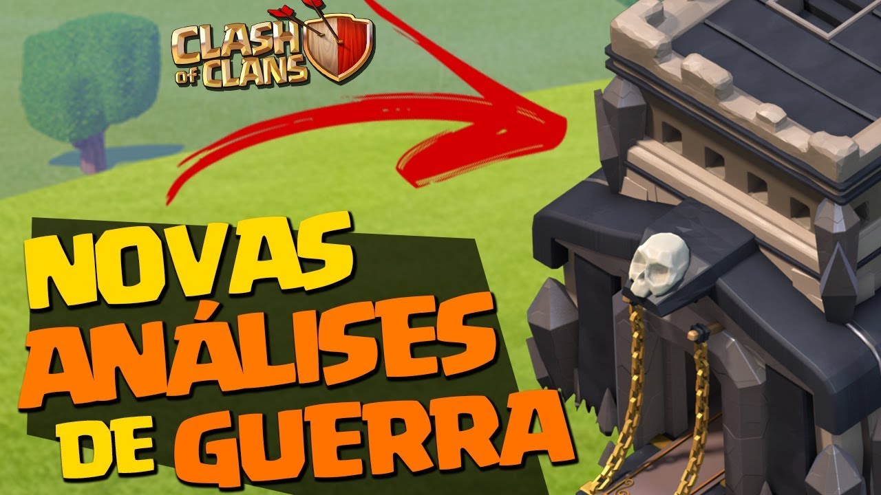 ANÁLISE DOS NOVOS ATAQUES DE CV9 NA GUERRA CLASH OF CLANS