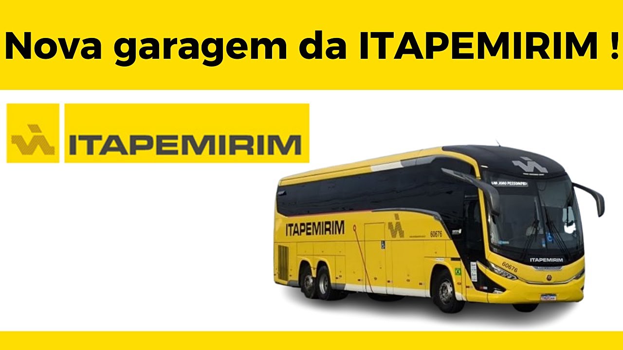 Nova garagem da Itapemirim !!