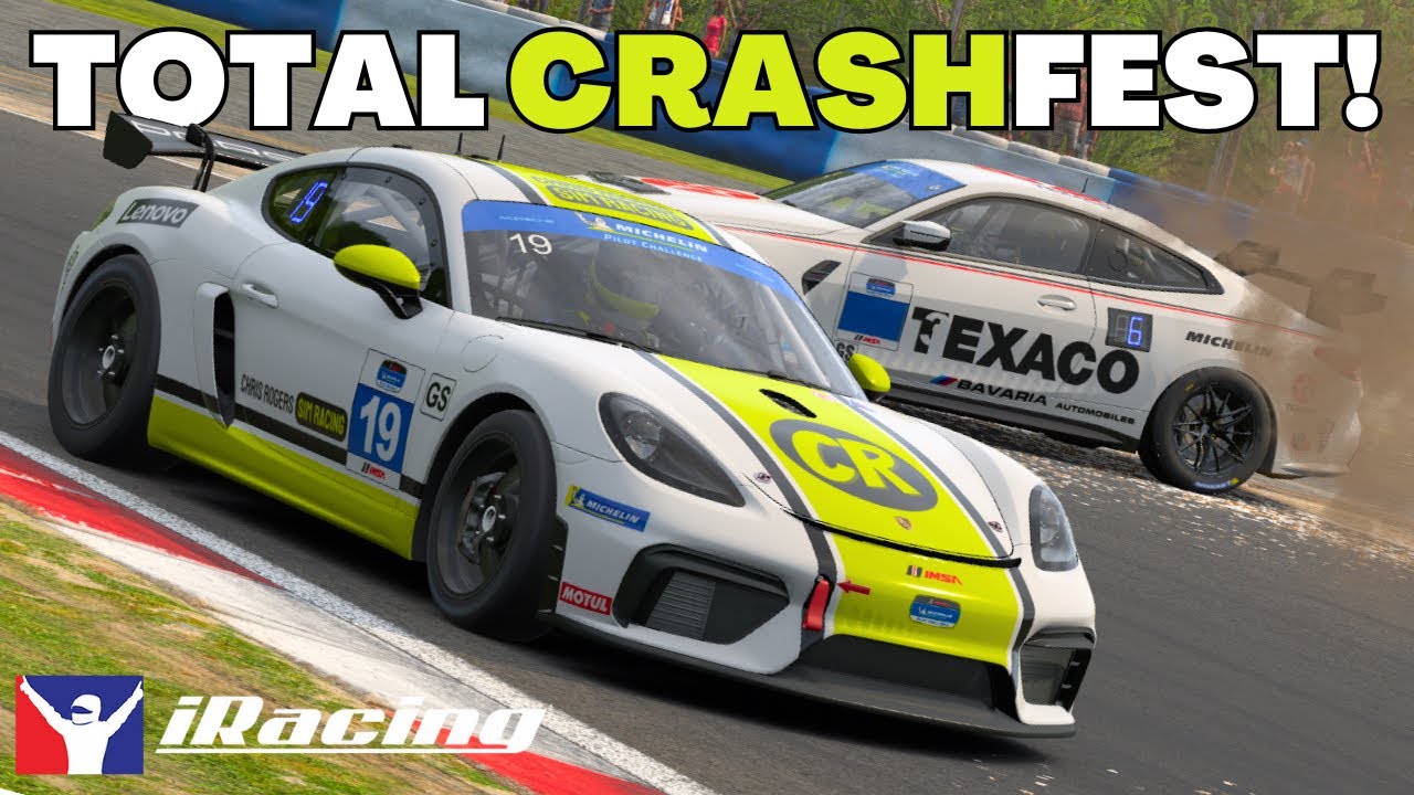 iRacing | This Race is a Complete MESS! iRacing GT4 @ Okayama