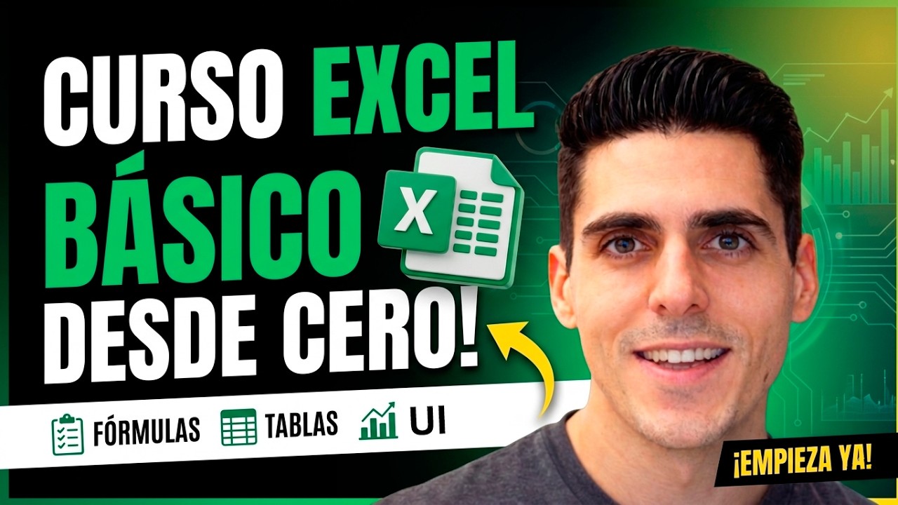 Aprende Excel F&aacute;cil y R&aacute;pido (Curso B&aacute;sico Completo)